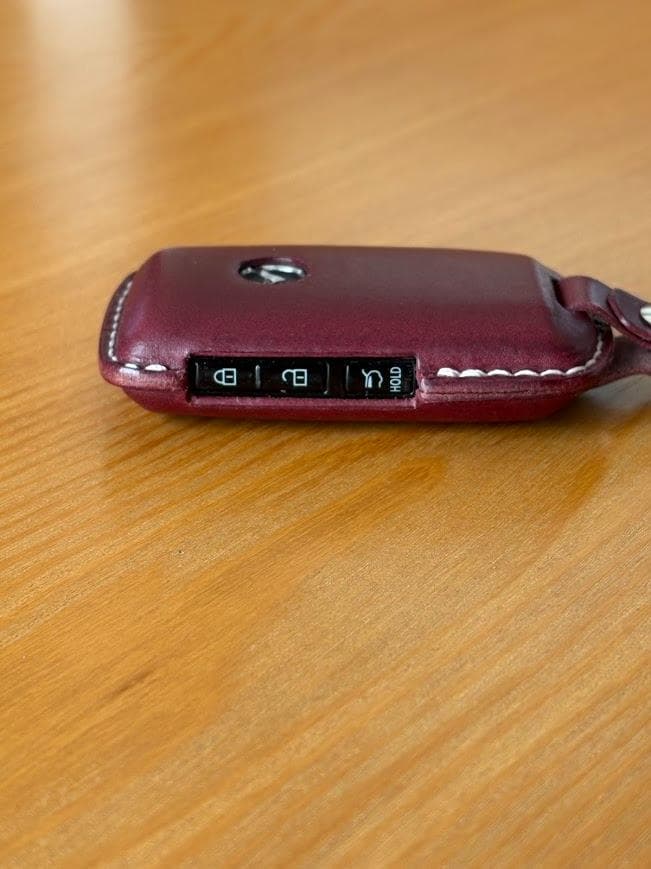 【レザモン】本革スマートキーケース マツダ車用 CX-8 CX-80 等