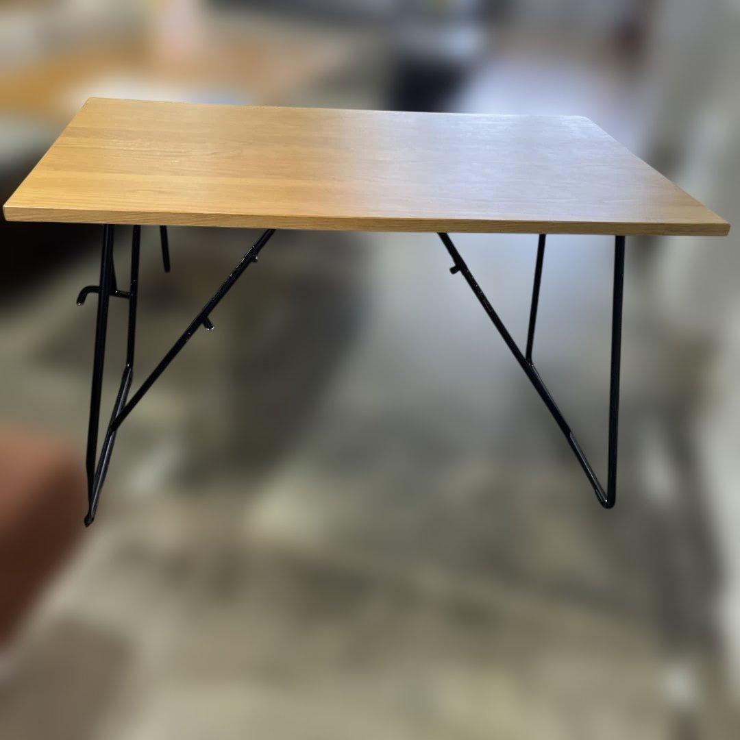 【MUJI 無印良品】◆◇折りたたみテーブル◆◇オーク材