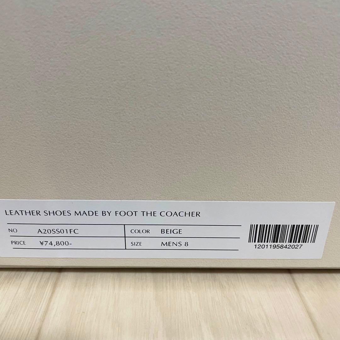 送料込 新品 AURALEE × FOOT THE COACHERベージュ 8