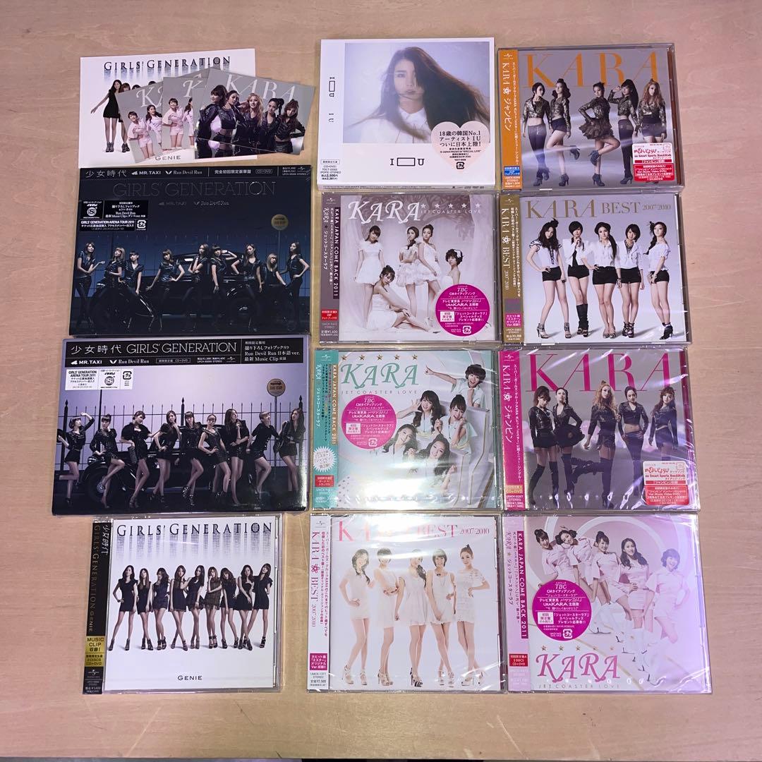 CD K-POP まとめ売り KARA 少女時代 IU