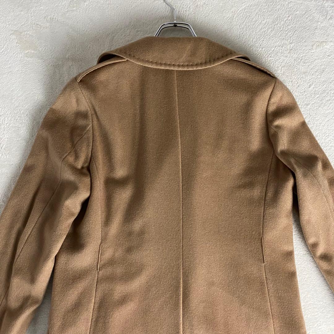 【極美品☆高級】マックスマーラ ロングコート ダブル ベルト ベージュ XXL