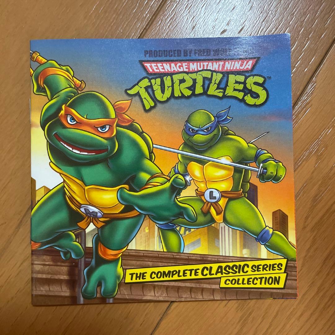 TMNT/ミュータントタートルズ DVD クラシック コンプリート 英語版