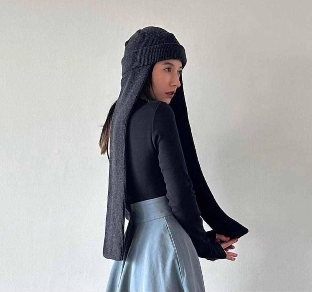 帽子 CLANE MUFFLER KNIT CAP