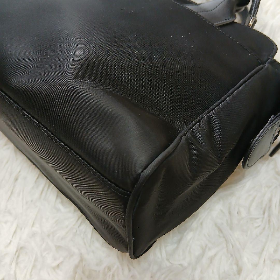 【美品】【agnes b.】RAS13-01 2wayナイロントートミニバッグ