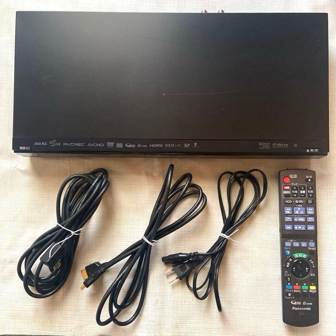 パナソニック　ブルーレイレコーダー　ディーガ　DMR-BW690 付属品説明書付