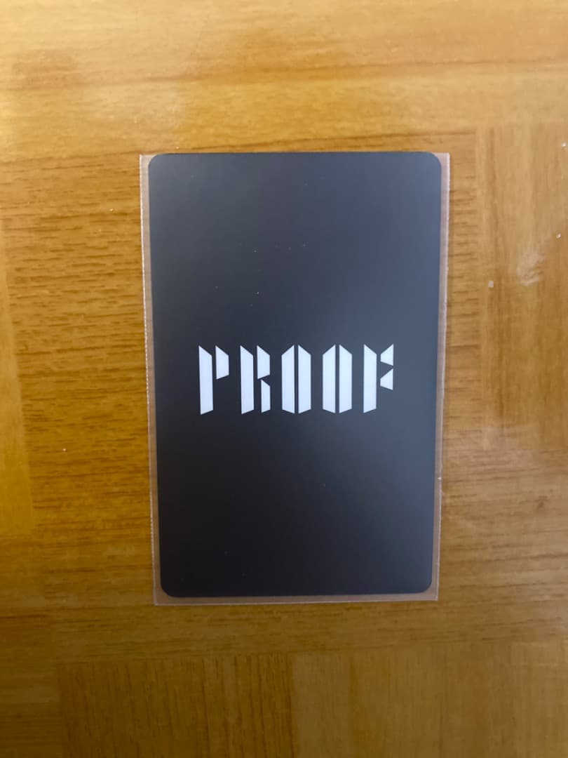 BTS proof FC ラキドロ トレカ テヒョン V