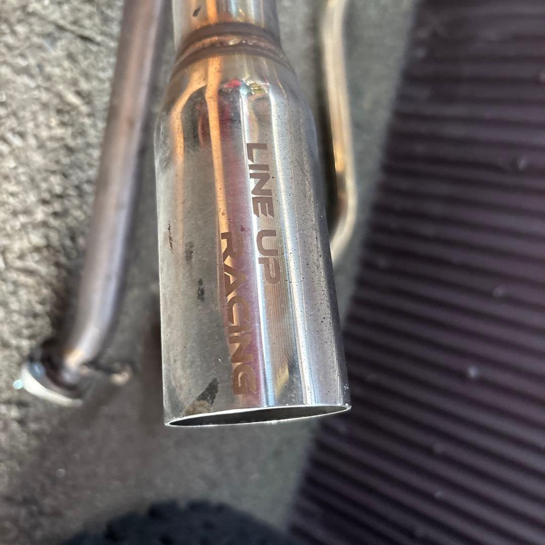 ha36s NAマフラー　FF用　LINE UP RACING製　保安基準適合品