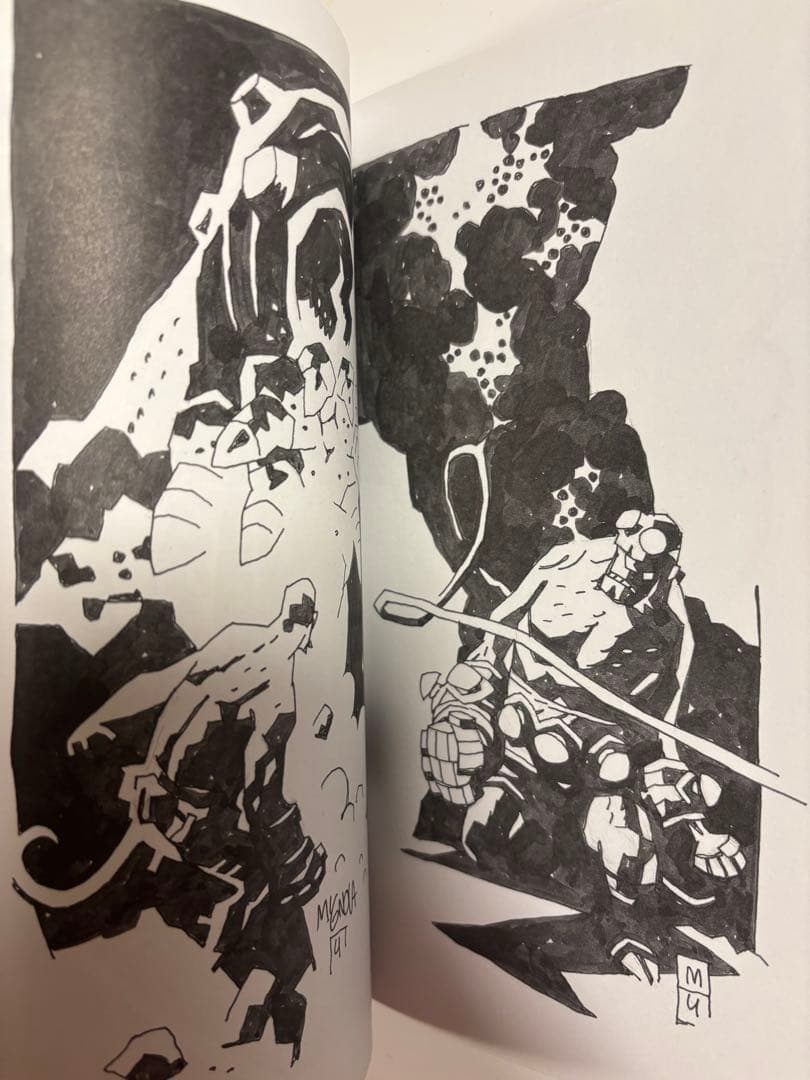 マイクミニョーラ　同人誌2冊　バットマンアメコミ