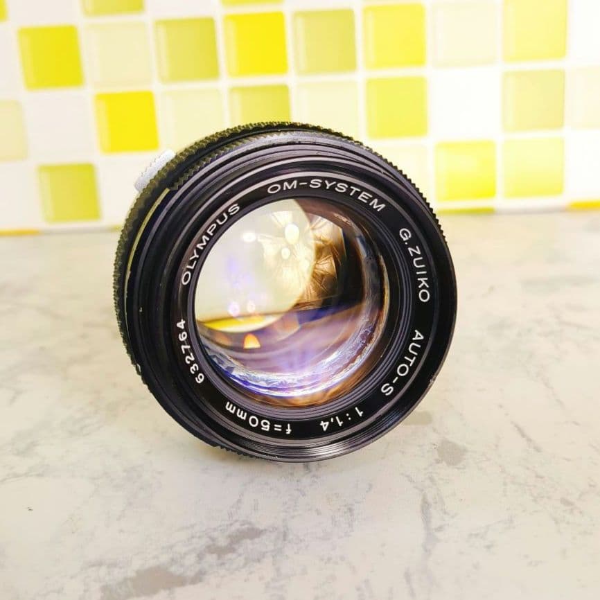オリンパス OM-SYSTEM Zuiko 50mm f1.4 レンズ