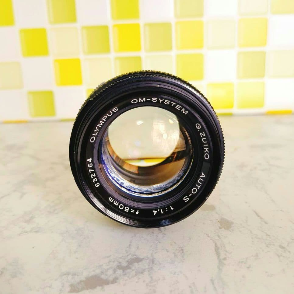 オリンパス OM-SYSTEM Zuiko 50mm f1.4 レンズ