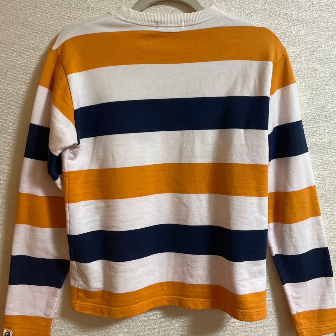 美品　A BATHING APE ボーダー　ロンT 90s 日本製　S Mサイズ