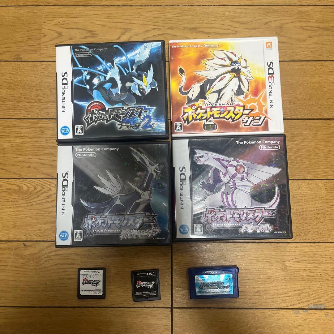 ポケットモンスター ゲーム 7本セット