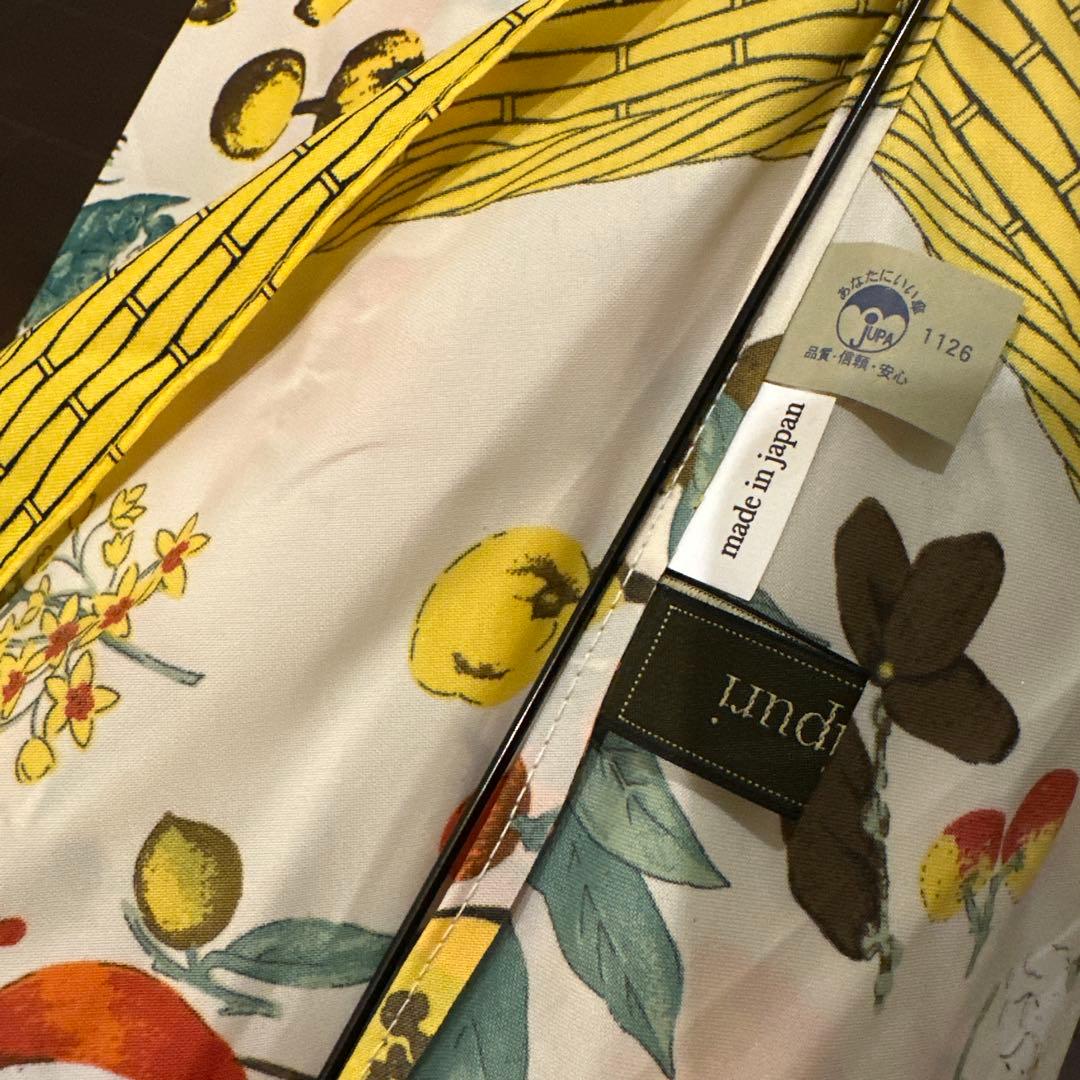 フルーツ柄 晴雨兼用 日傘