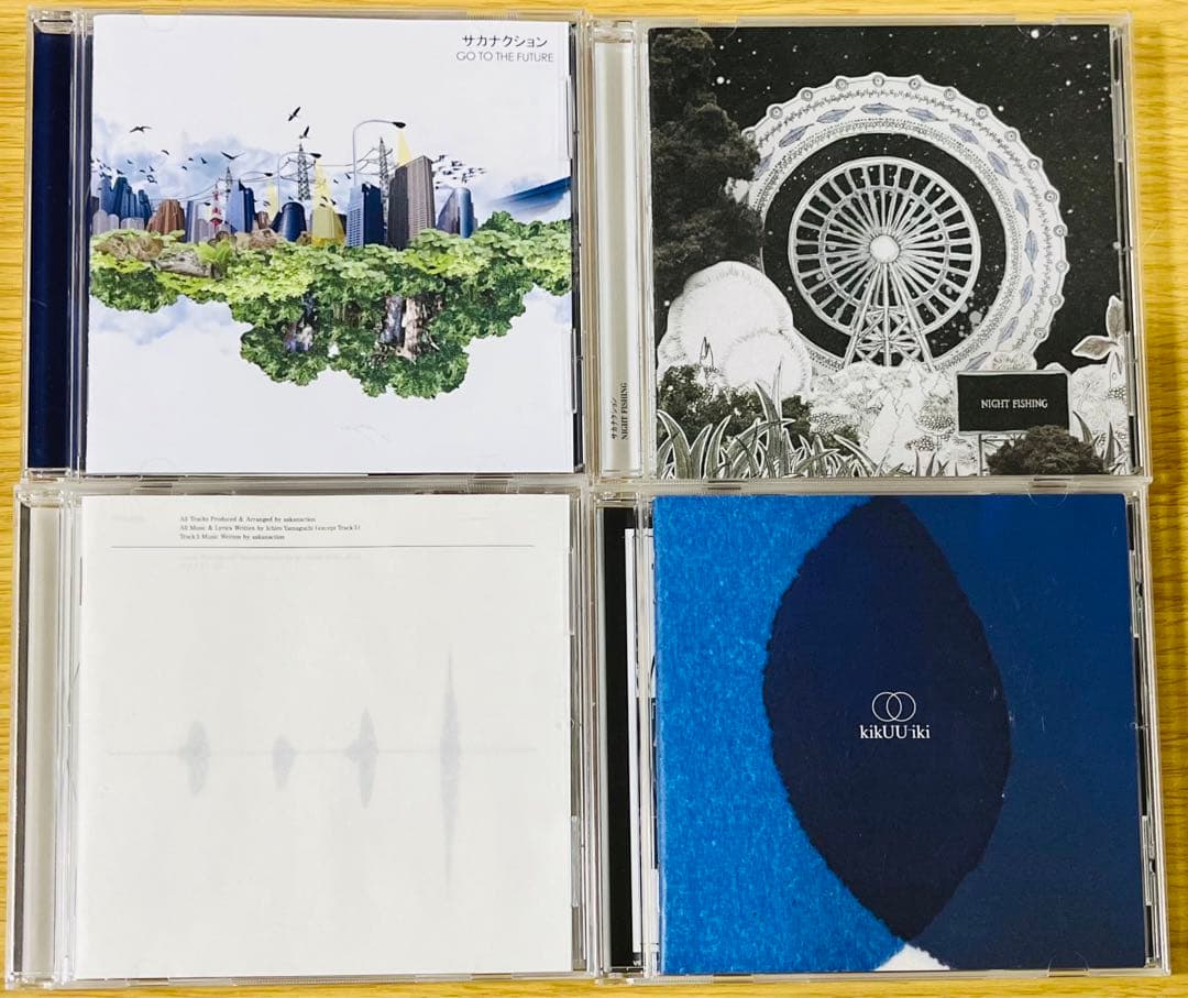 サカナクション アルバム全8枚&ベストアルバム魚図鑑&懐かしい月セット 初回盤