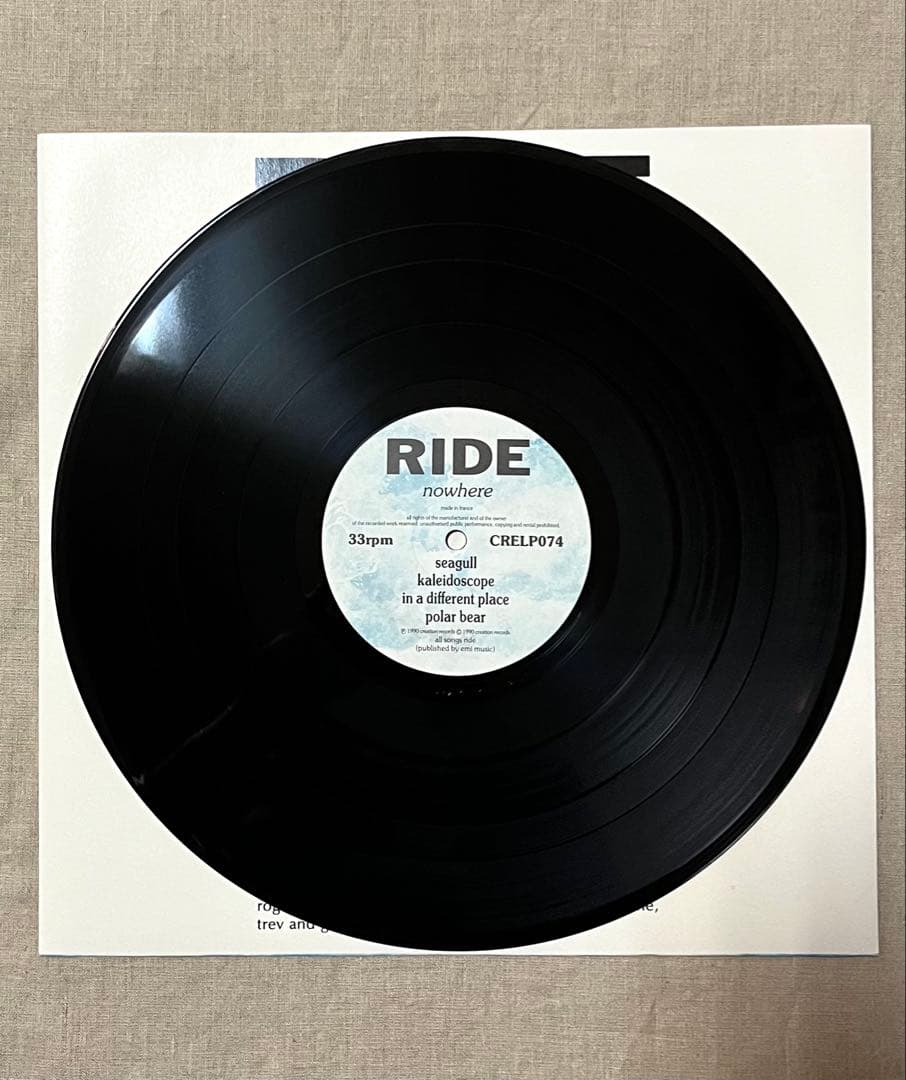 【4枚セット】　RIDE ライド　レコード【輸入盤】