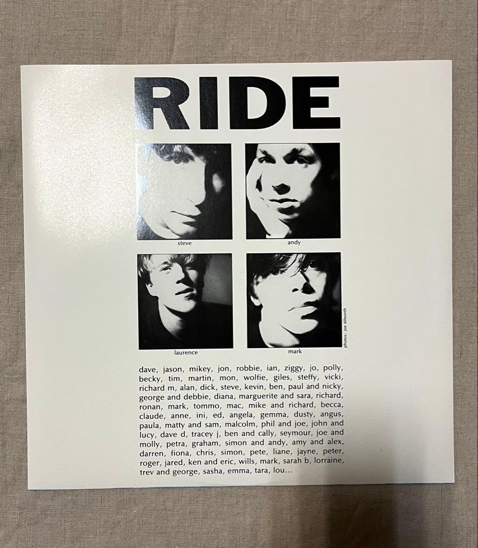 【4枚セット】　RIDE ライド　レコード【輸入盤】
