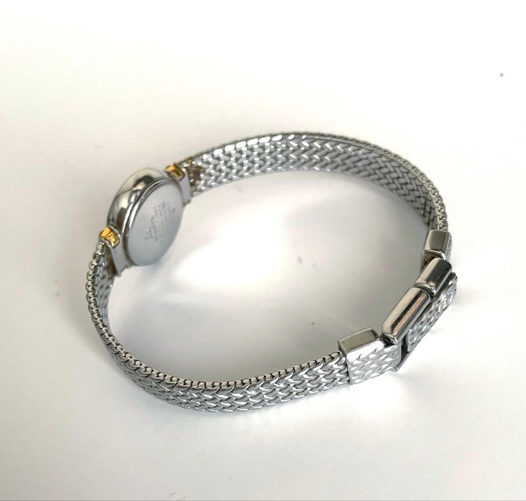 美品】SEIKO セイコー クレドール クォーツ SS/18KT ダイヤモンド