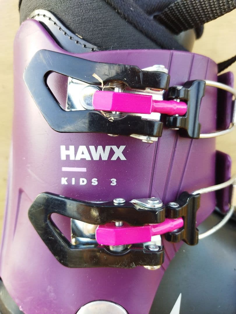 Atomic　アトミック　子ども用　スキーブーツ 紫/黒 21 21.5cm