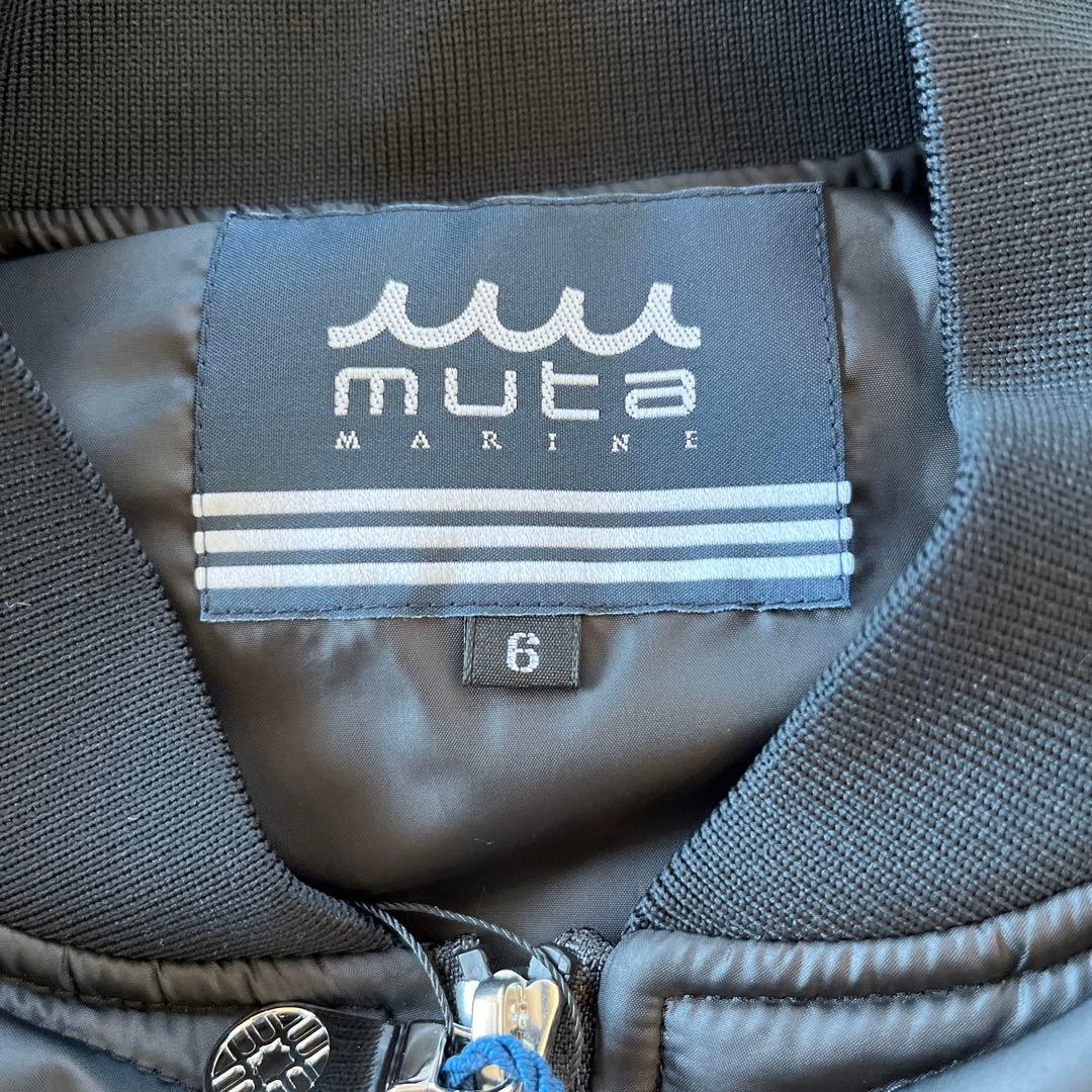 muta MARINE ブラック ベスト サイズ6