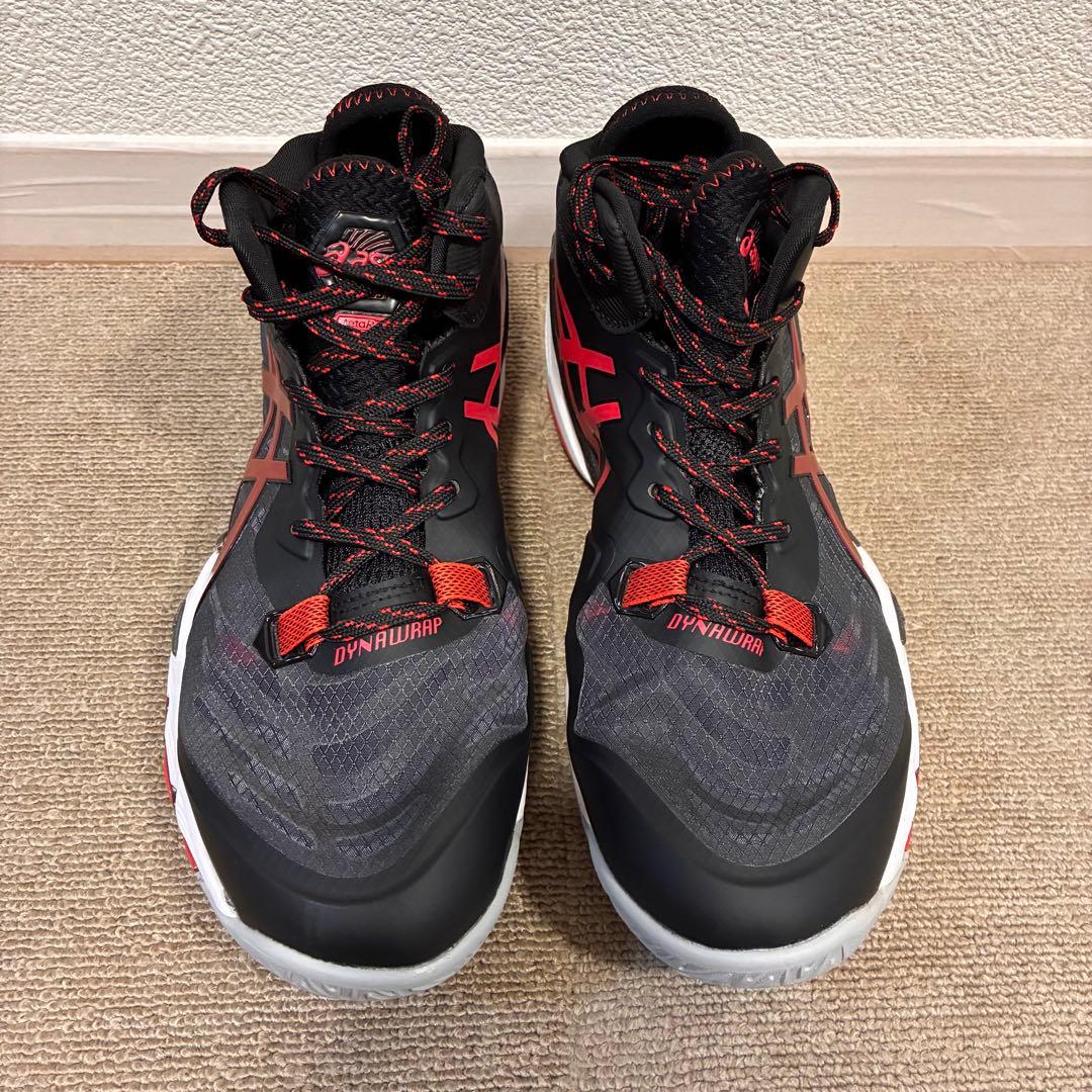 希少‼︎ バレーボール シューズ アシックス メタライズ 黒×赤26.0㎝