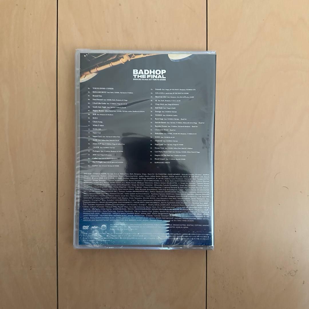 BADHOP 東京ドーム ライブ DVD