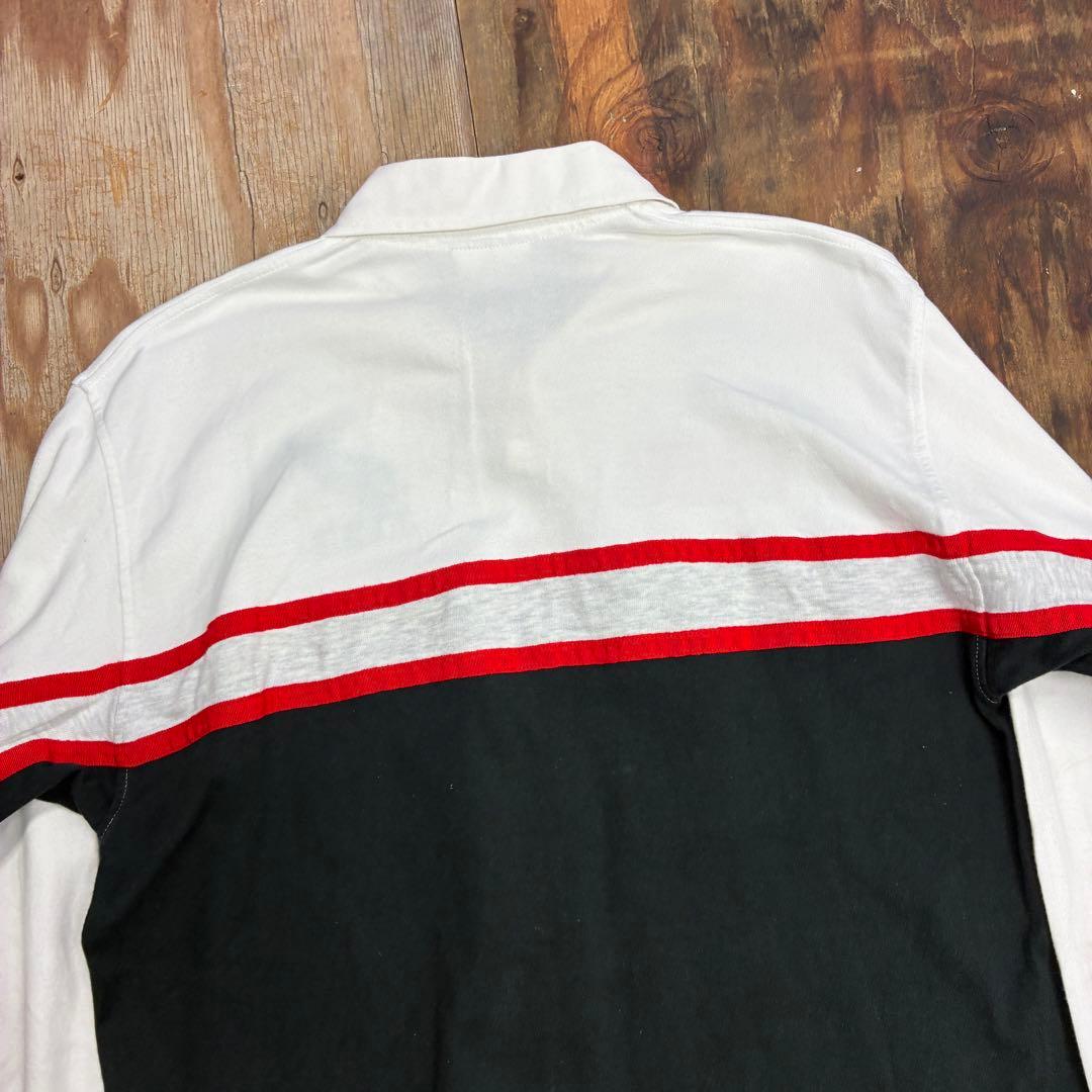 90s CANTERBURY ラガーシャツ オールブラックス ユニフォーム