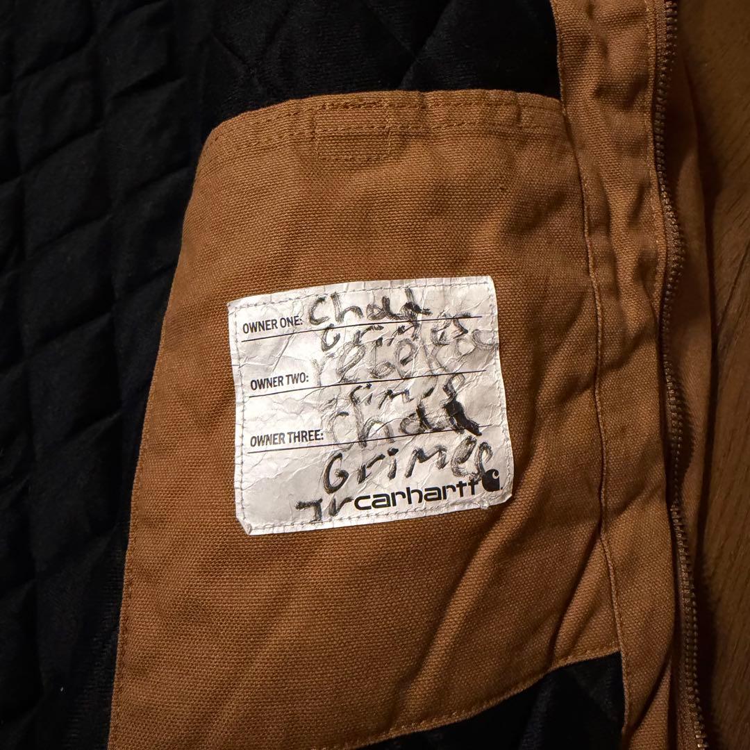 【カーハート】アクティブジャケット　レディースS相当　裏地キルティング　中綿 i