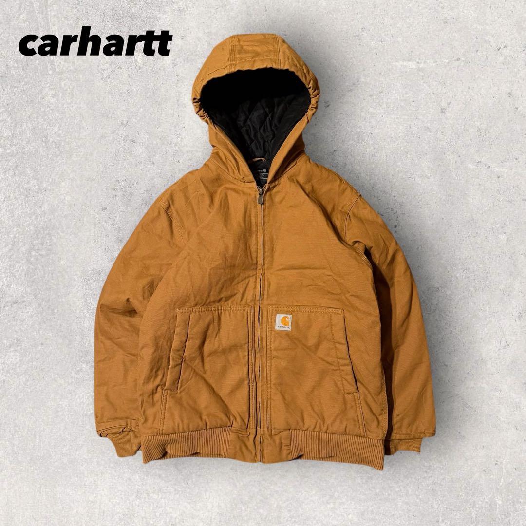 【カーハート】アクティブジャケット　レディースS相当　裏地キルティング　中綿 i
