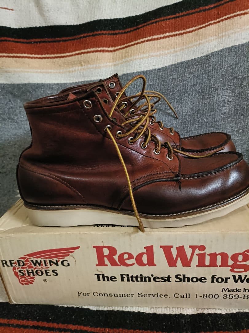 レッドウイング　半円犬タグ　875 10EE ソール新品