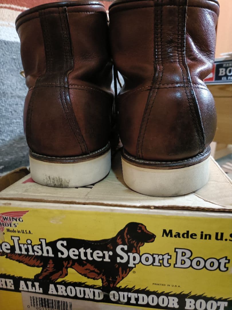 レッドウイング　半円犬タグ　875 10EE ソール新品