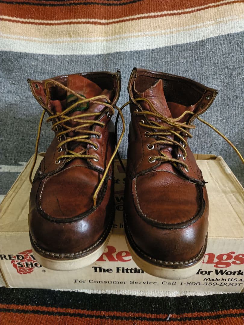 レッドウイング　半円犬タグ　875 10EE ソール新品