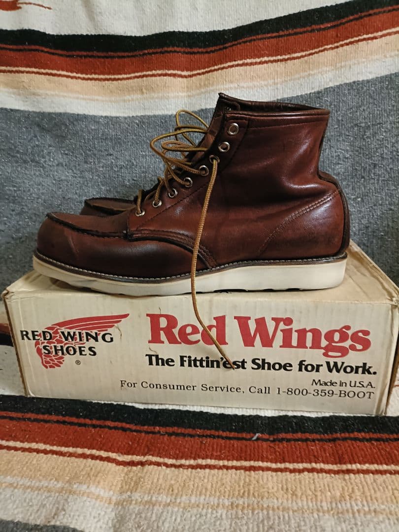 レッドウイング　半円犬タグ　875 10EE ソール新品