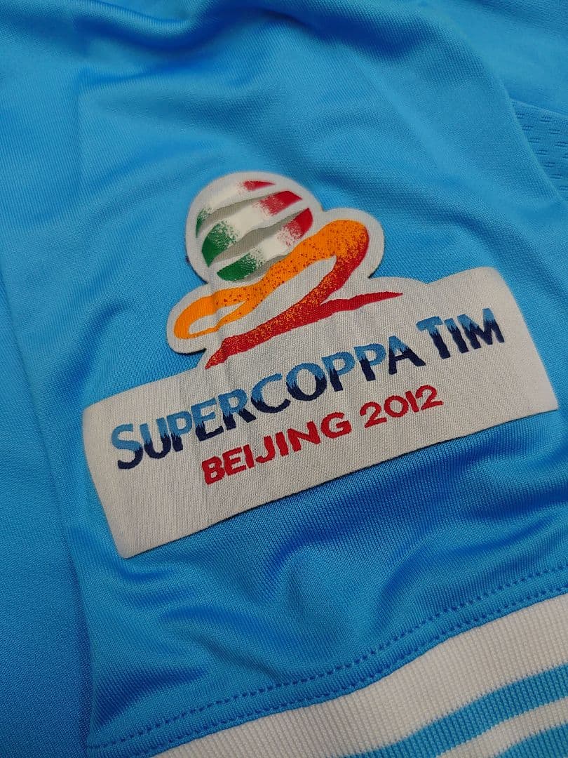 12/13 ナポリ ホーム 半袖  スーペルコッパ ユニフォーム新品未使用タグ付