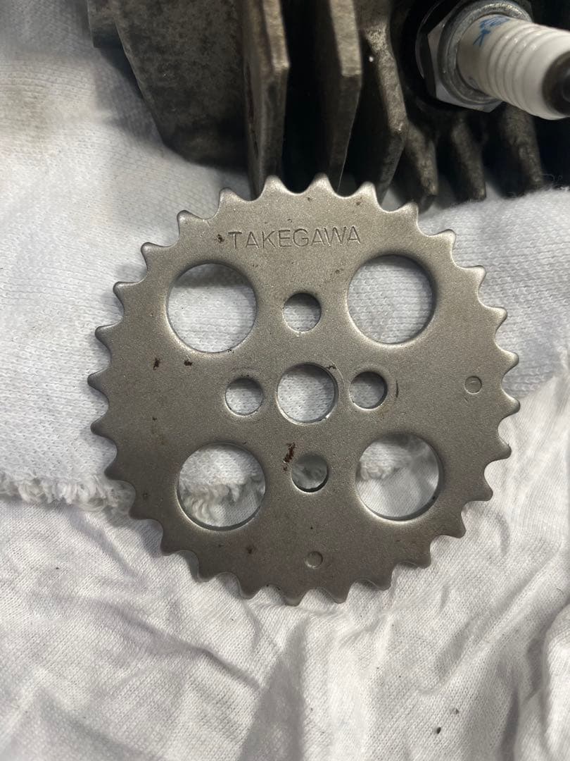 CD90S 純正シリンダーヘッド　武川ハイカム付き