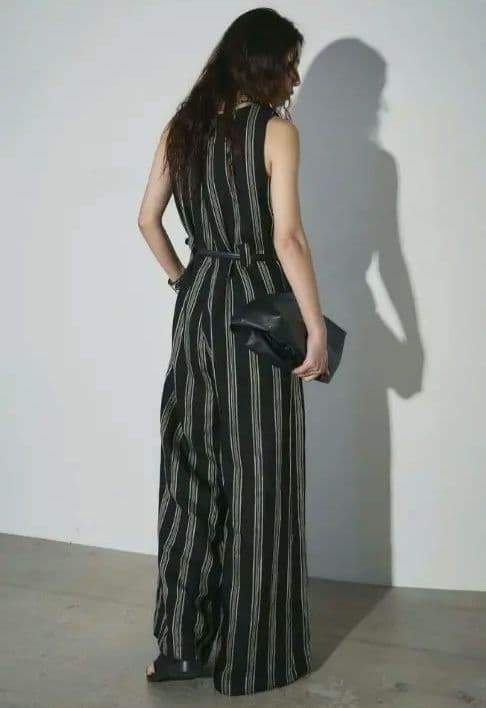 【ANDREA & Co.】 AUBREY オールインワン ブラック ベルト付