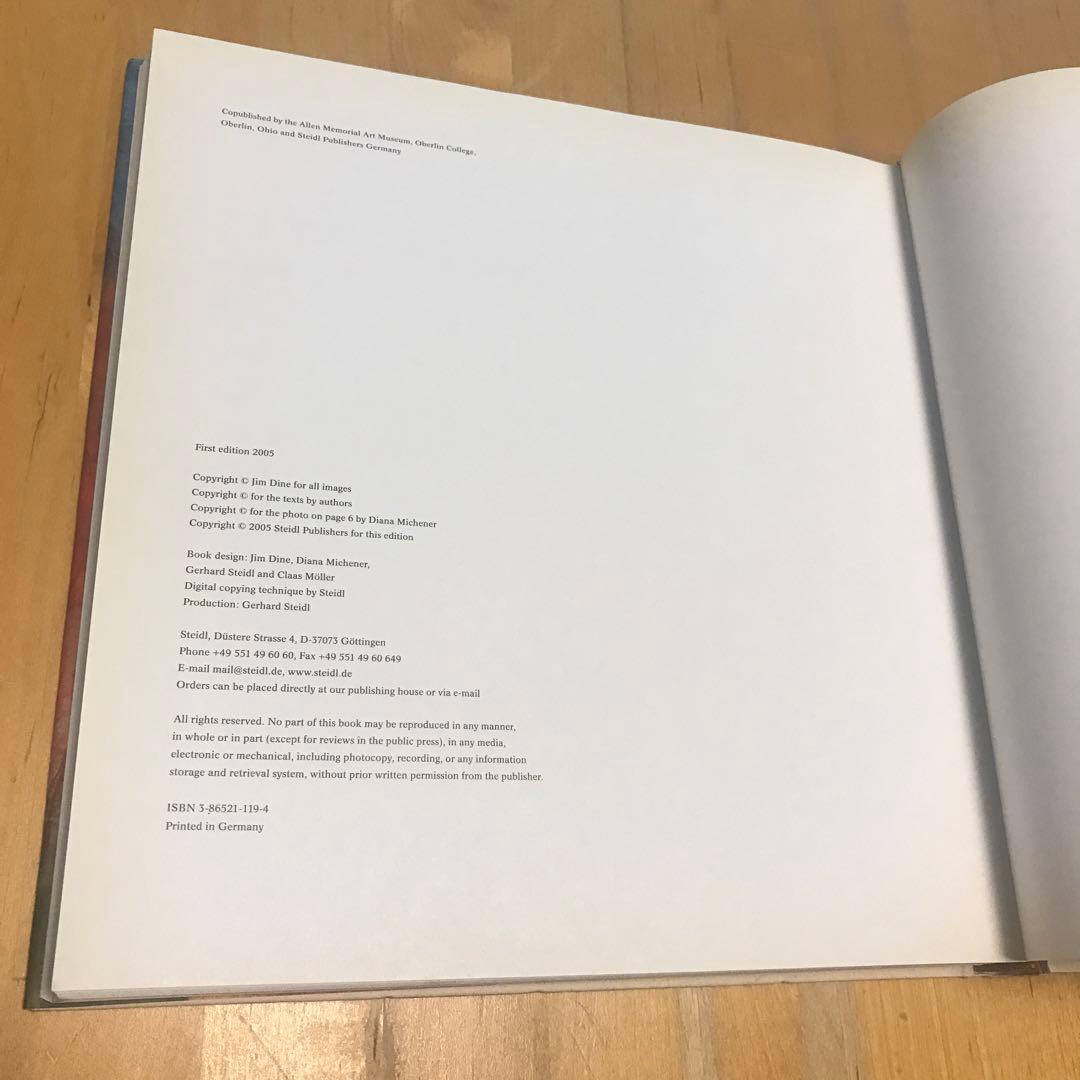 洋書　Jim Dine Some Drawings 図録　英語　ジム・ダイン