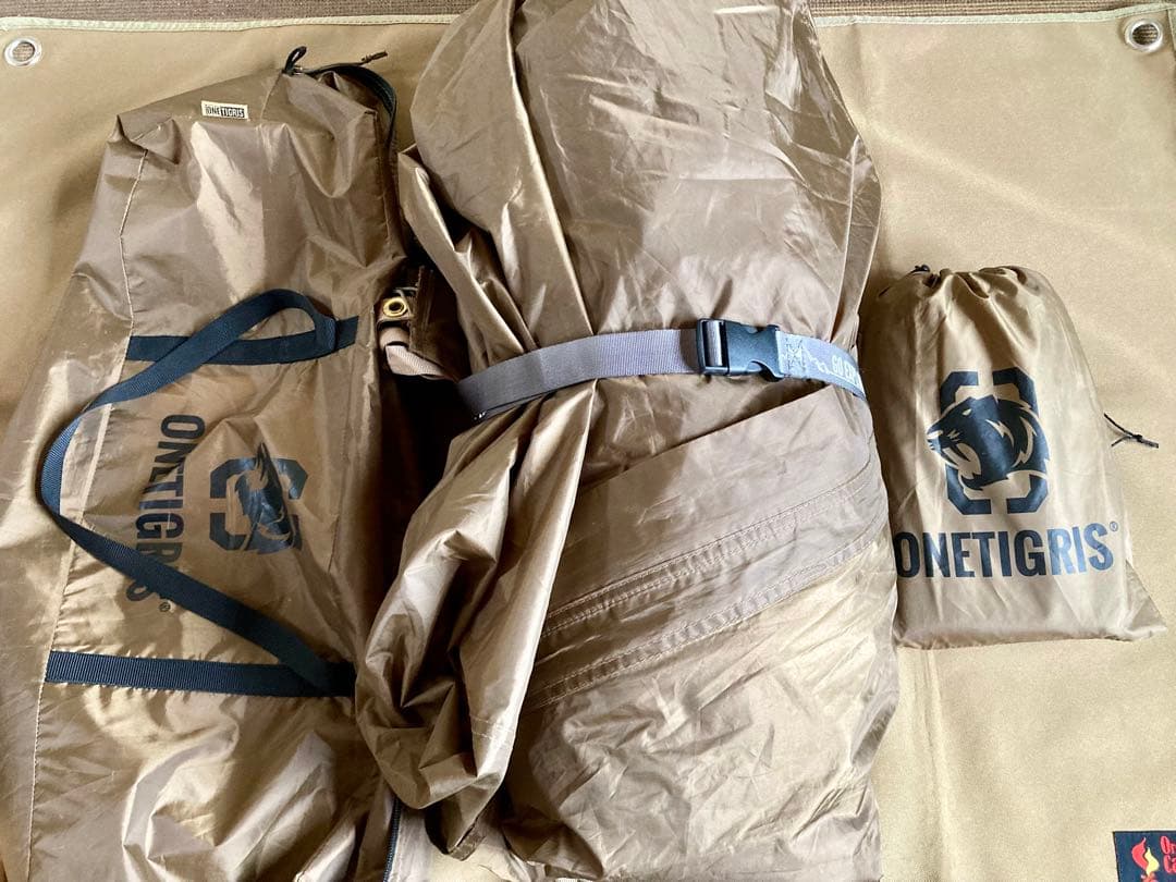 ワンティグリス パップテント アウトバックリトリート グランドシート付