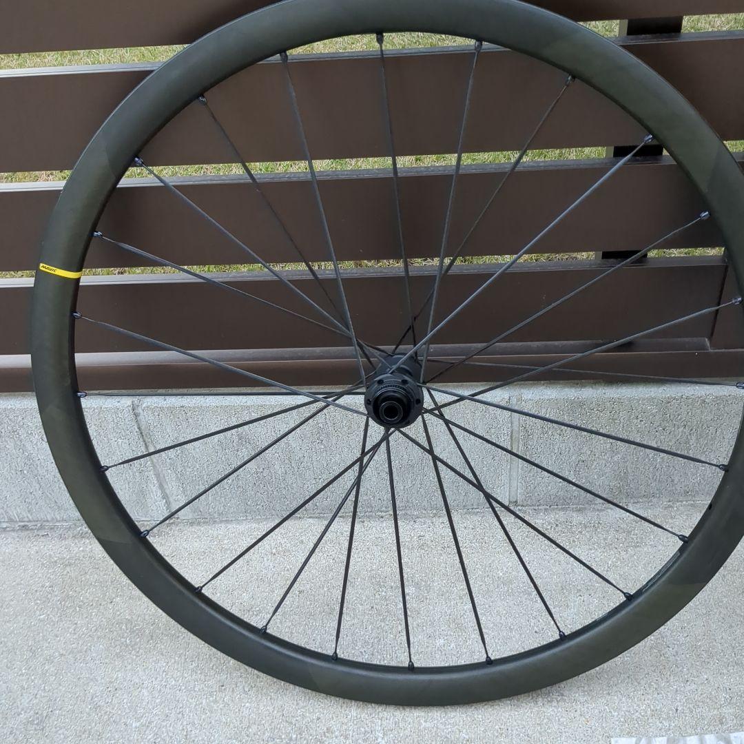 MAVIC COSMIC SLR 32 DISC カーボンホイール前後ペア 美品