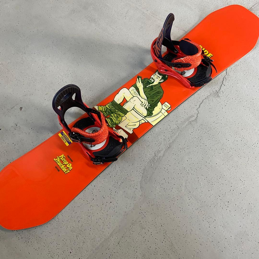 美品⭐️RIDE KINK 147 スノーボード　バインディング　バッグ　セット
