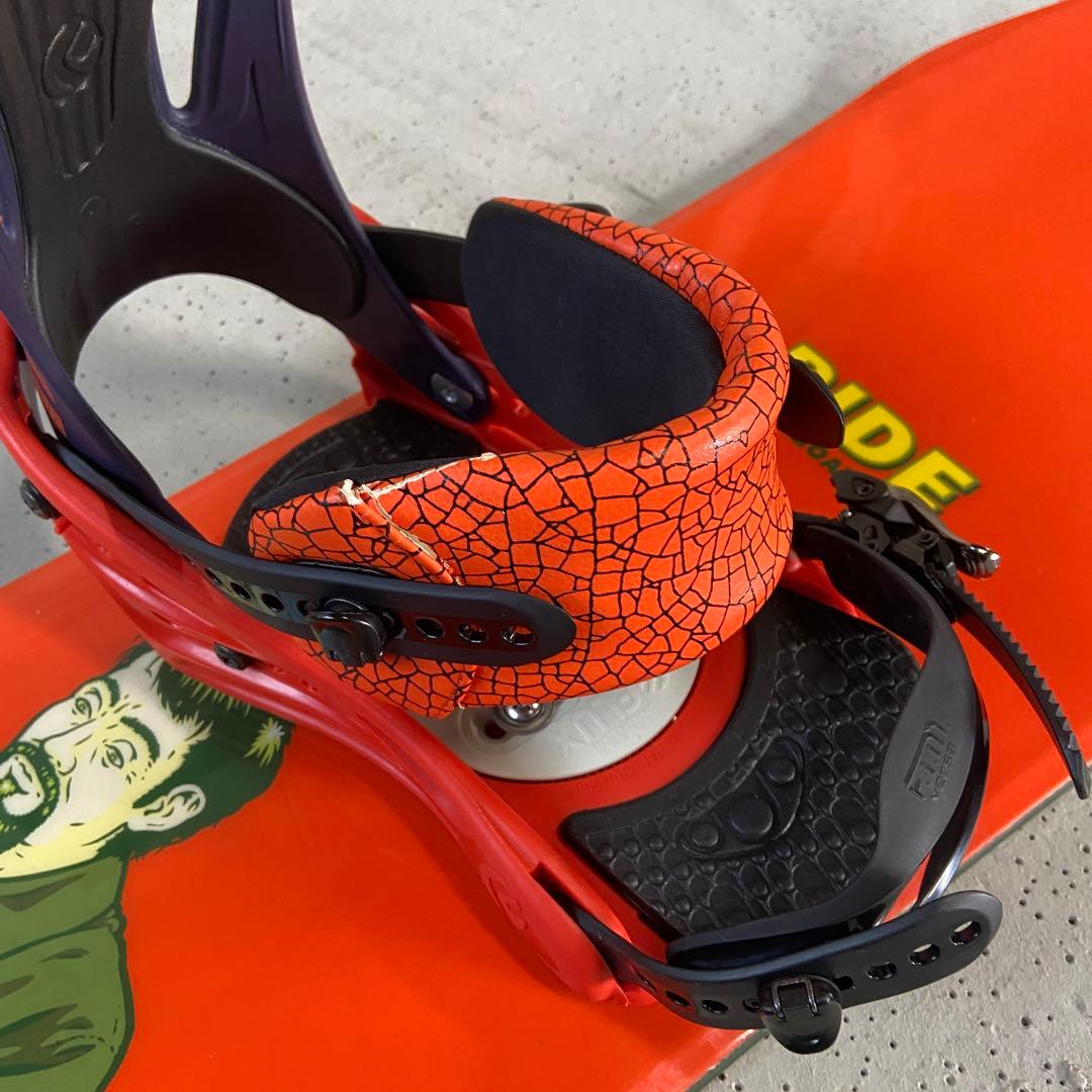 美品⭐️RIDE KINK 147 スノーボード　バインディング　バッグ　セット