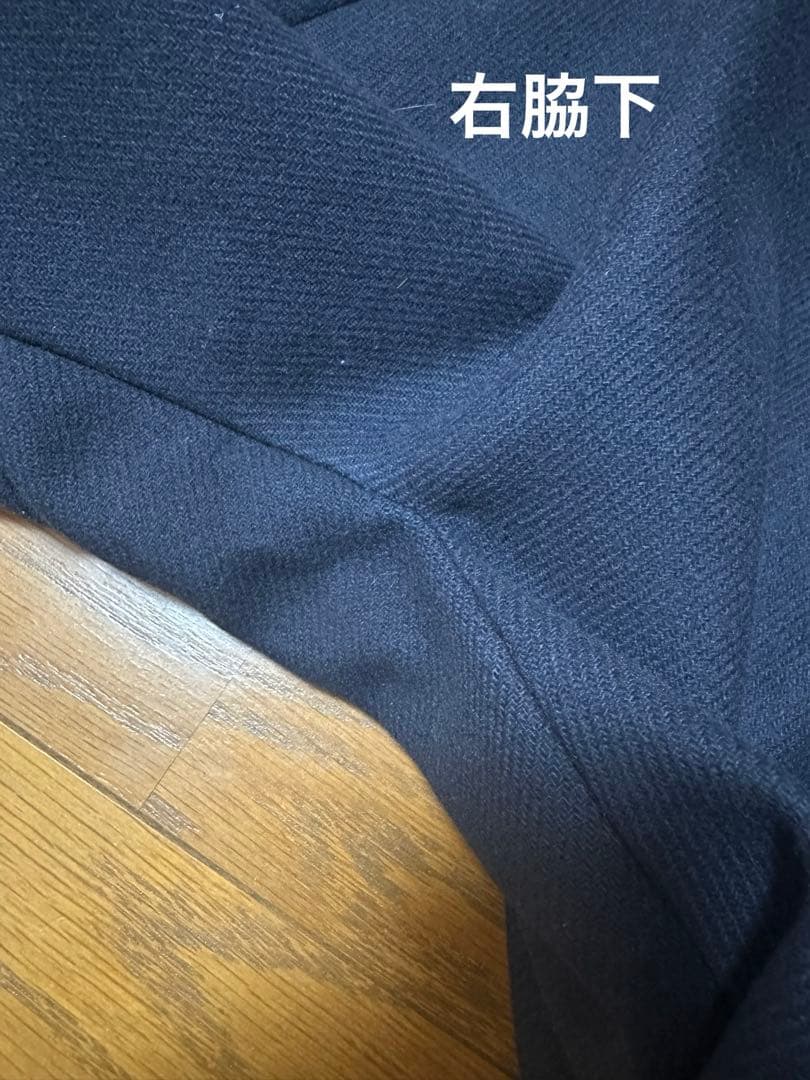 最終価格◇ROPE 2wayエコファー付け襟 メルトン Aライン ミドルコート