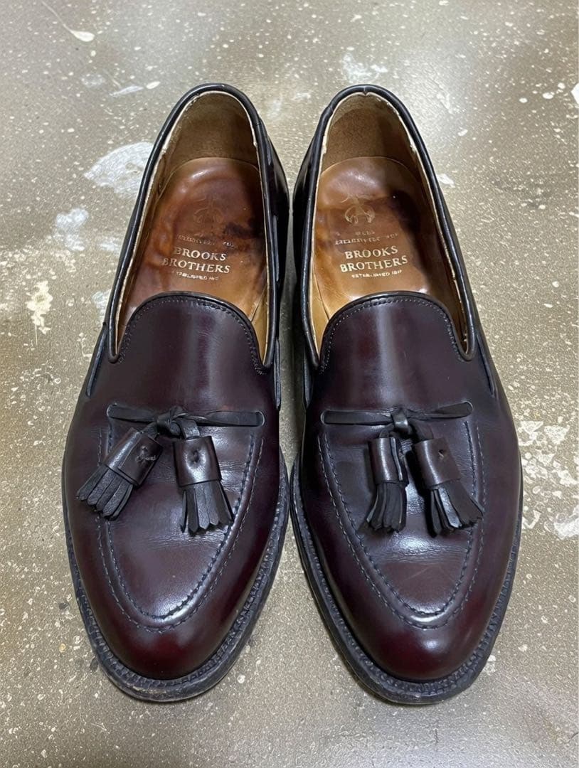 最安値　BROOKS BROTHERS Alden タッセルシューズ　ローファー