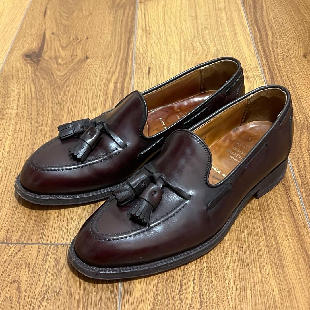 最安値　BROOKS BROTHERS Alden タッセルシューズ　ローファー