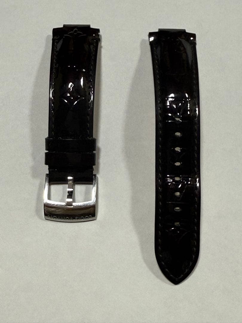 ルイヴィトン タンブール レザーベルト ヴェルニ