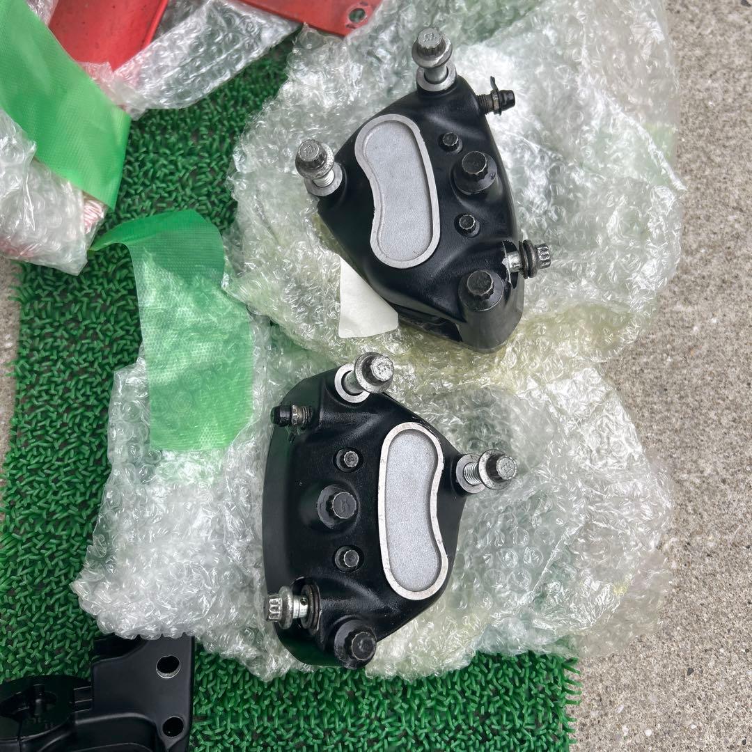 2002年式 ハーレーXL883 純正フロントフォーク ダブルディスク 39mm