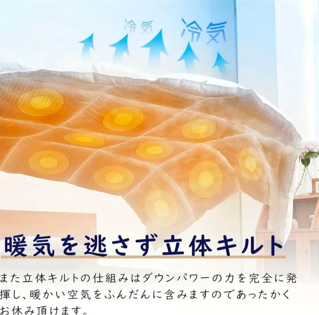 羽毛布団 シングル ポーランド産ホワイトダックダウン90% フェザー10%