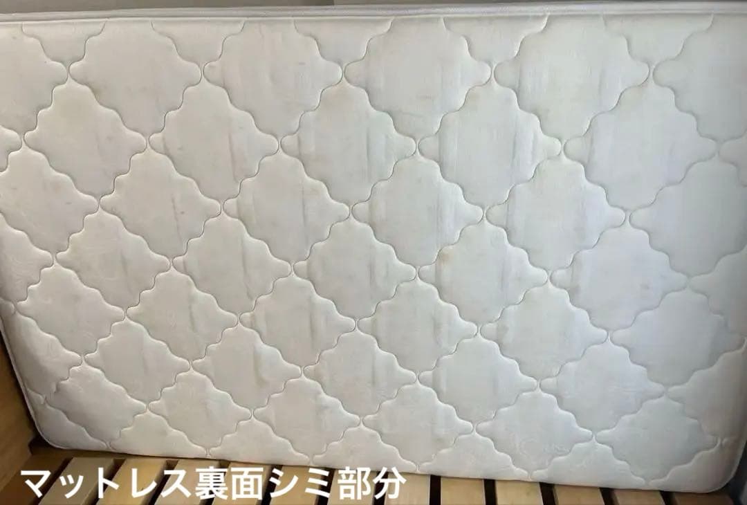 家具蔵　KAGURA 木製セミダブルベッドフレームとマットレス