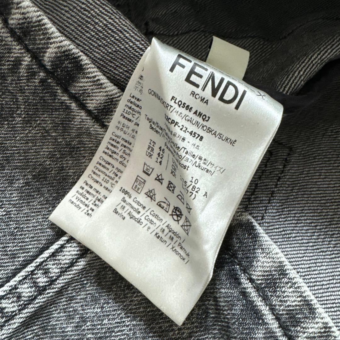 FENDI デニム ミニスカート 46