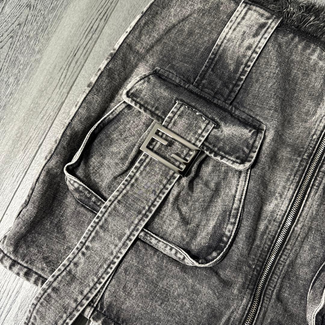 FENDI デニム ミニスカート 46