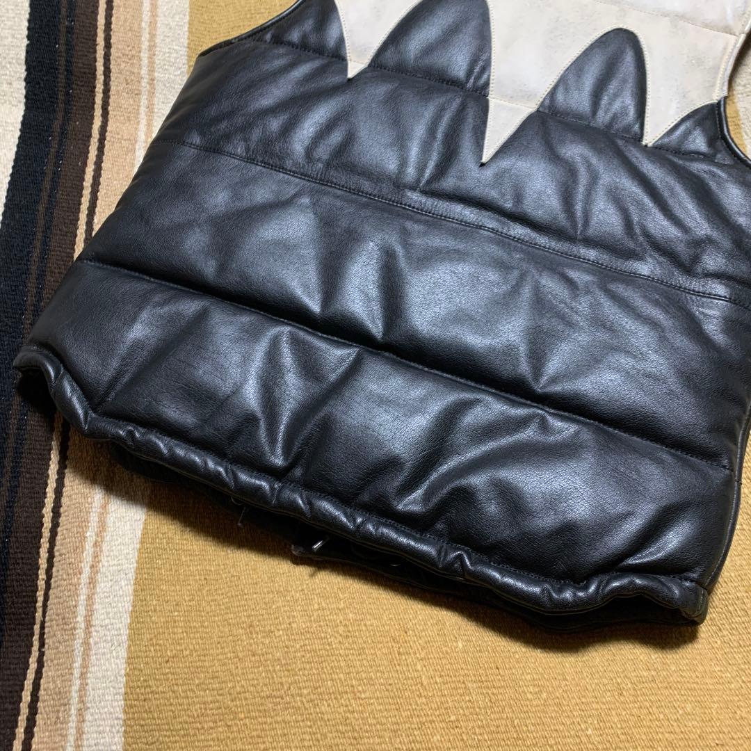 Vin&age レザーダウンベスト type:VLJ5 サイズ38